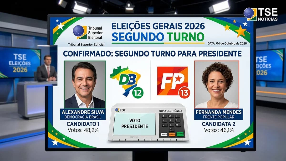 Apuração e confirmação oficial do segundo turno das Eleições Presidenciais 2026 pelo TSE