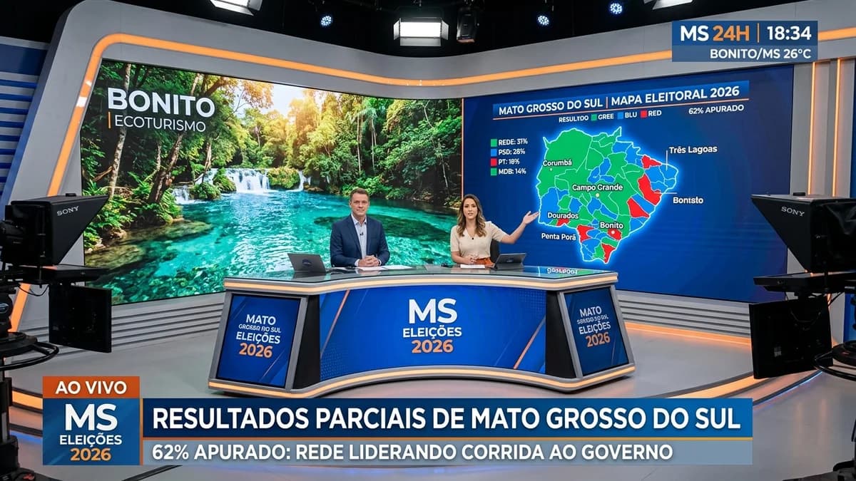 Apuração oficial das Eleições 2026 em Mato Grosso do Sul e visão do ecoturismo sustentável em Bonito MS